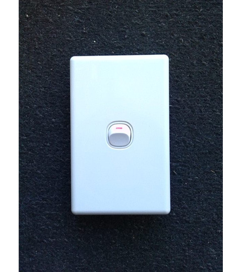 One Gang Switch - White Cover